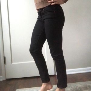 J. Crew Toothpick Ankle Jeans